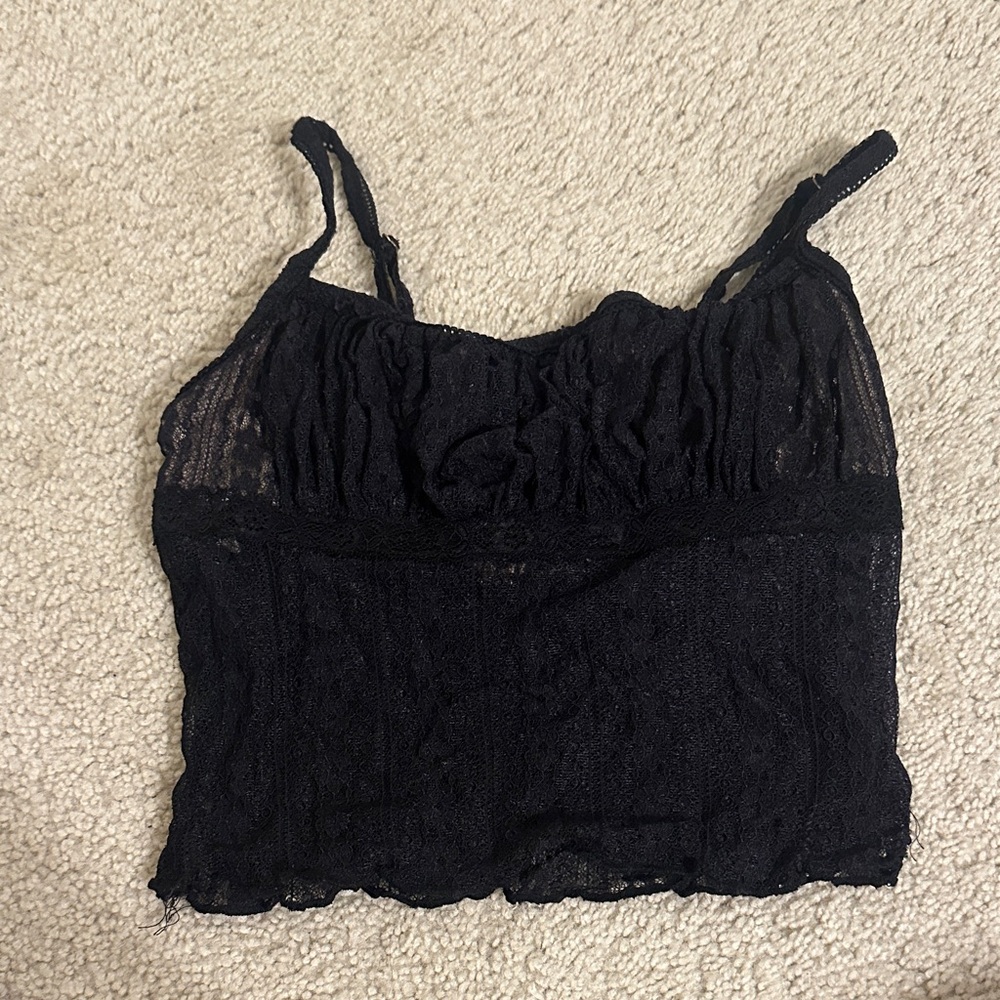 Elegant Black Urban Outfitters Lace Camisole